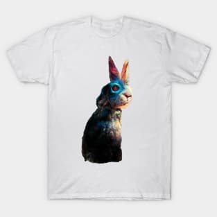 Rabbit watercolor painting #rabbit T-Shirt